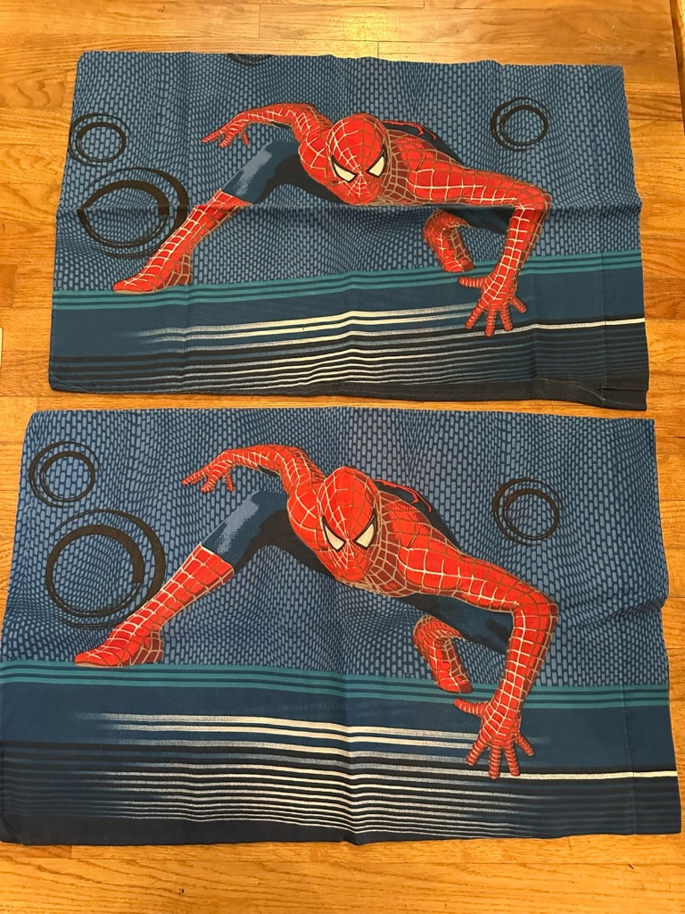 Spider-Man Graphic Pillowcase Set - Blue & Red